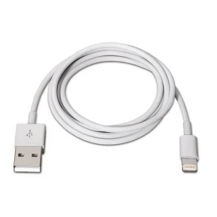Aisens Cable Lightning a USB 2.0 Blanco 2m